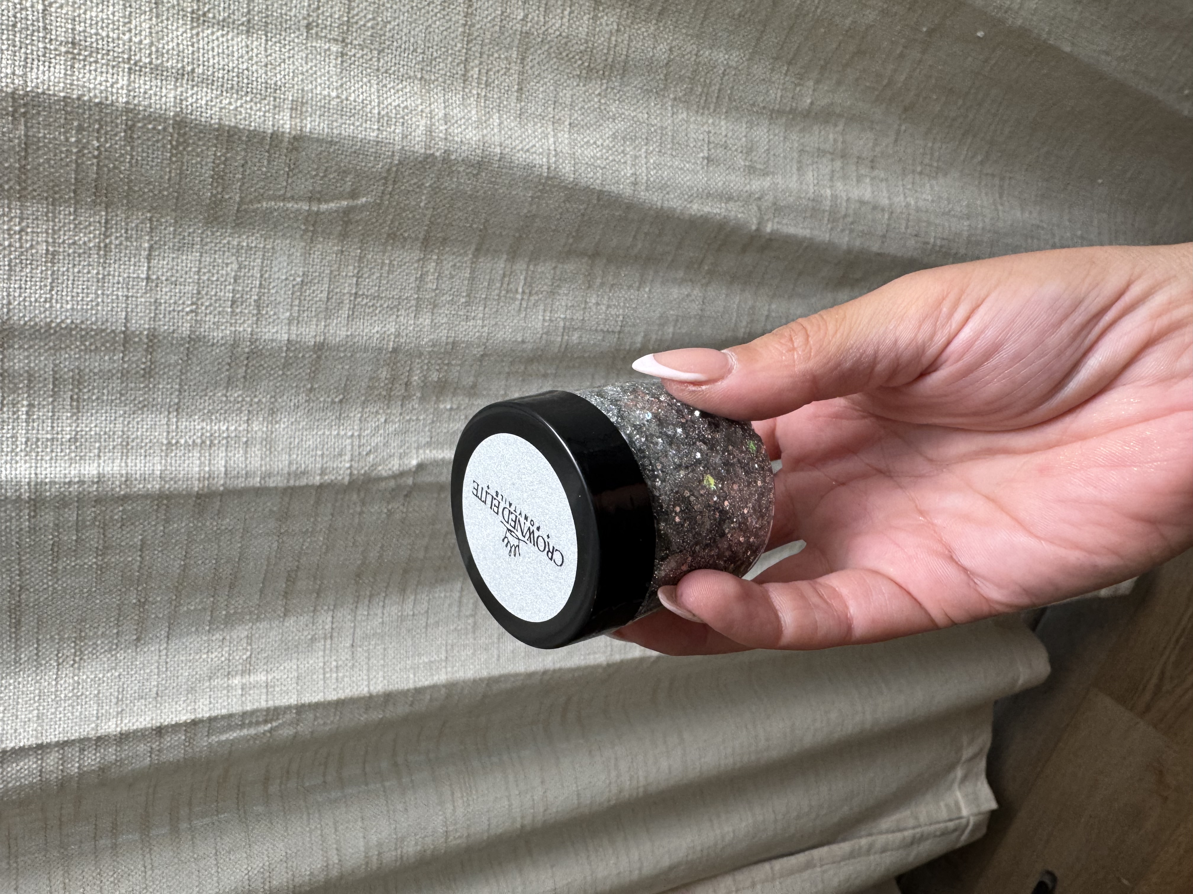 Glitter Goo container